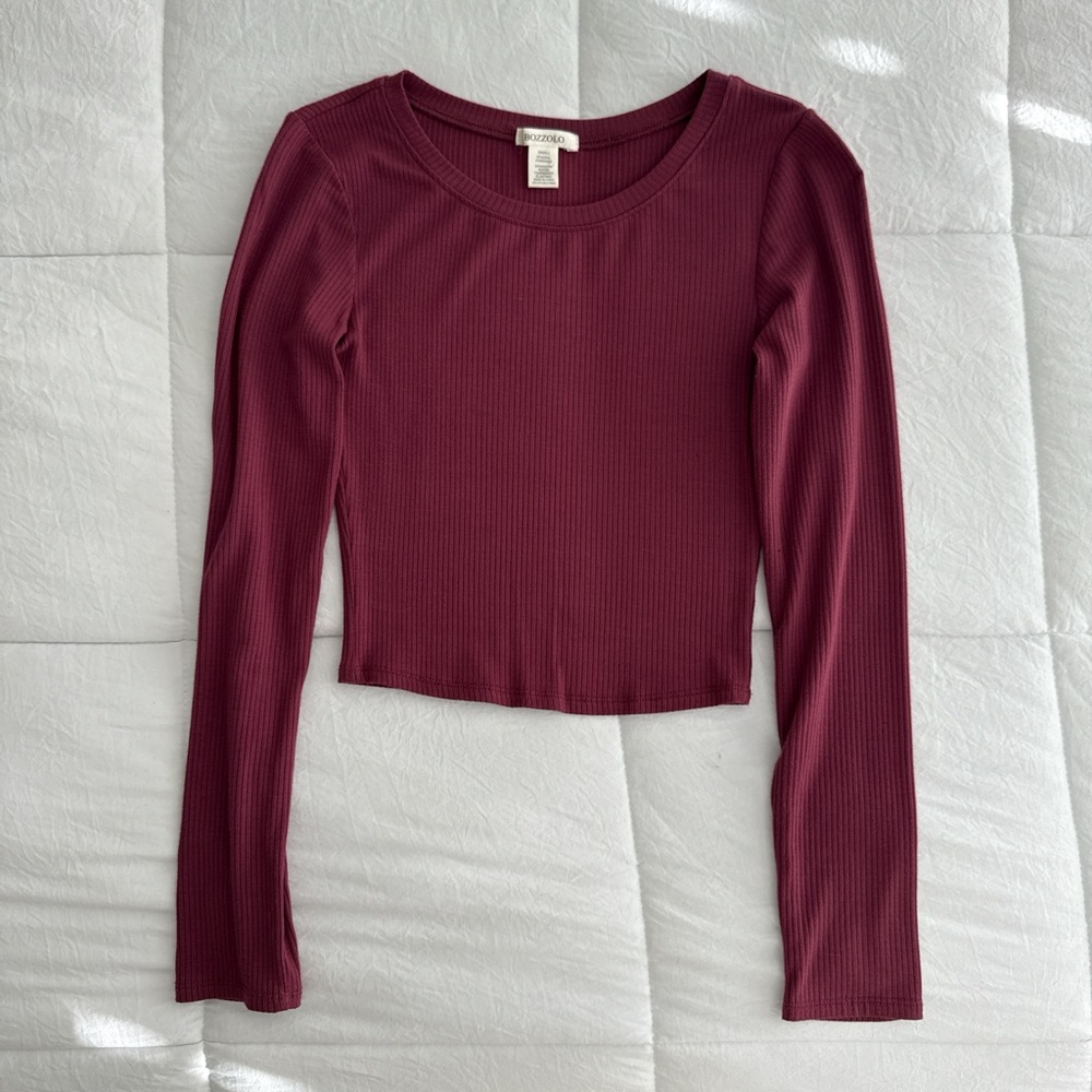 Bozzolo Crop Long Sleeve